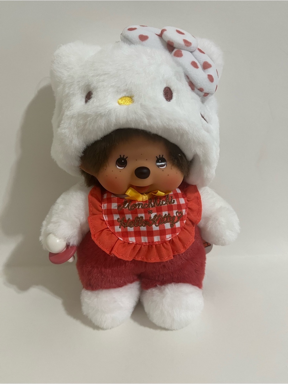 Hello Kitty x Monchhichi Plush